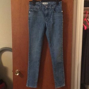 Madewell skinny jeans